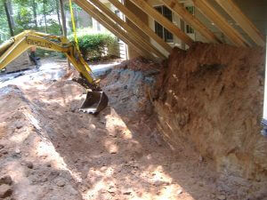 Sinkhole in Marietta, GA