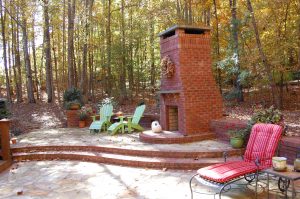 Outdoor Fireplace