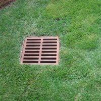 drain after lawn care