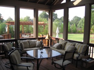 Custom Screened in Porch