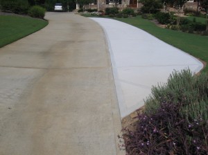 Concrete Driveway Addition