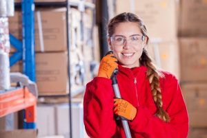 female industrial worker
