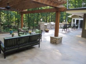 A beautiful, custom Atlanta patio